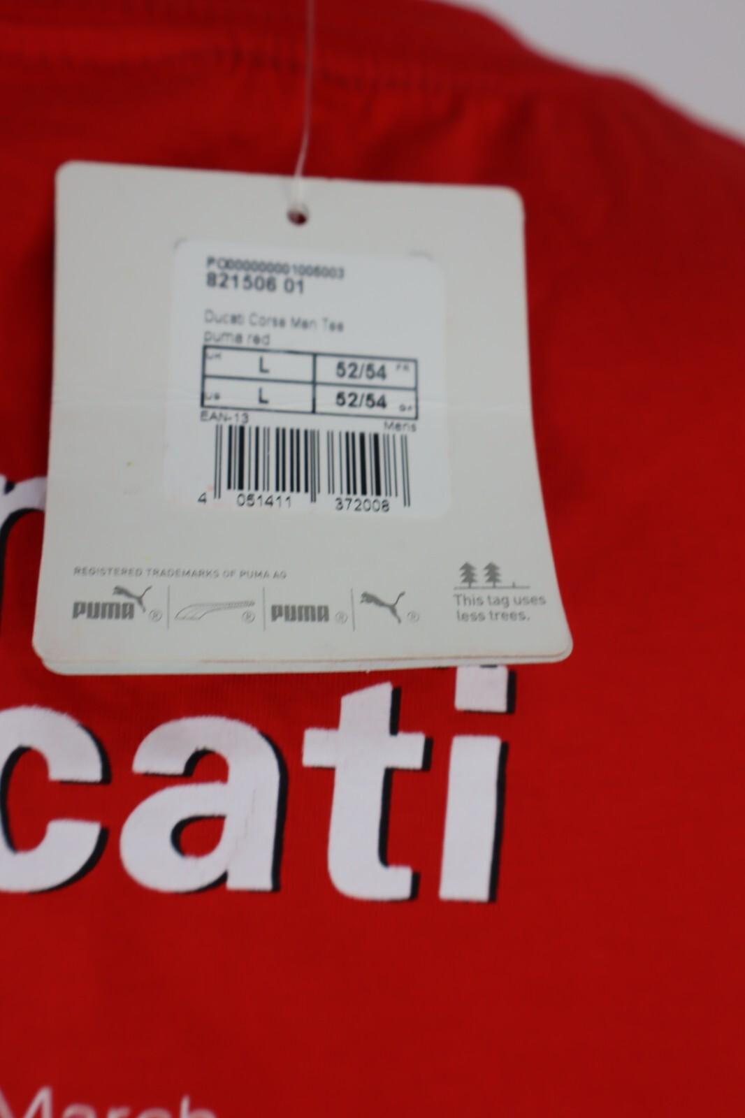 PUMA MAGLIA DUCATI UOMO Tg 52 MAN T-SHIRT SPORT CASUAL VINTAGE COTONE