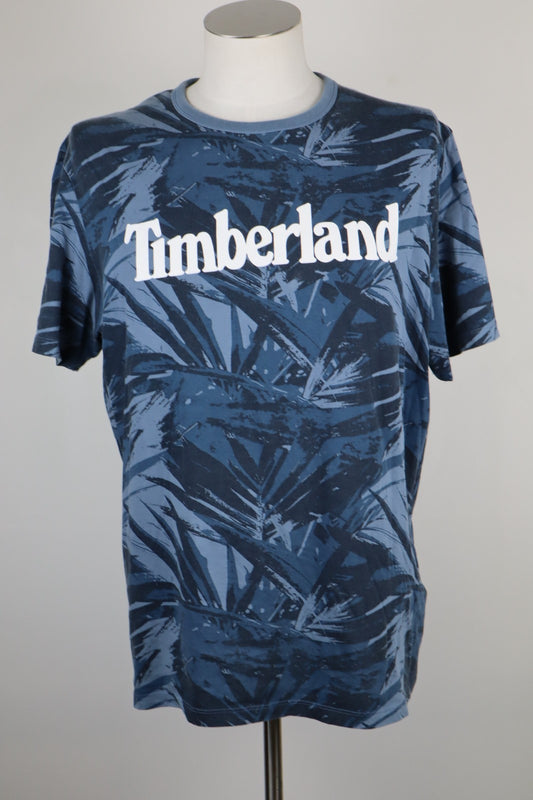 TIMBERLAND T-SHIRT UOMO TG . L  MAN CASUAL VINTAGE  100% COTONE ORGANICO