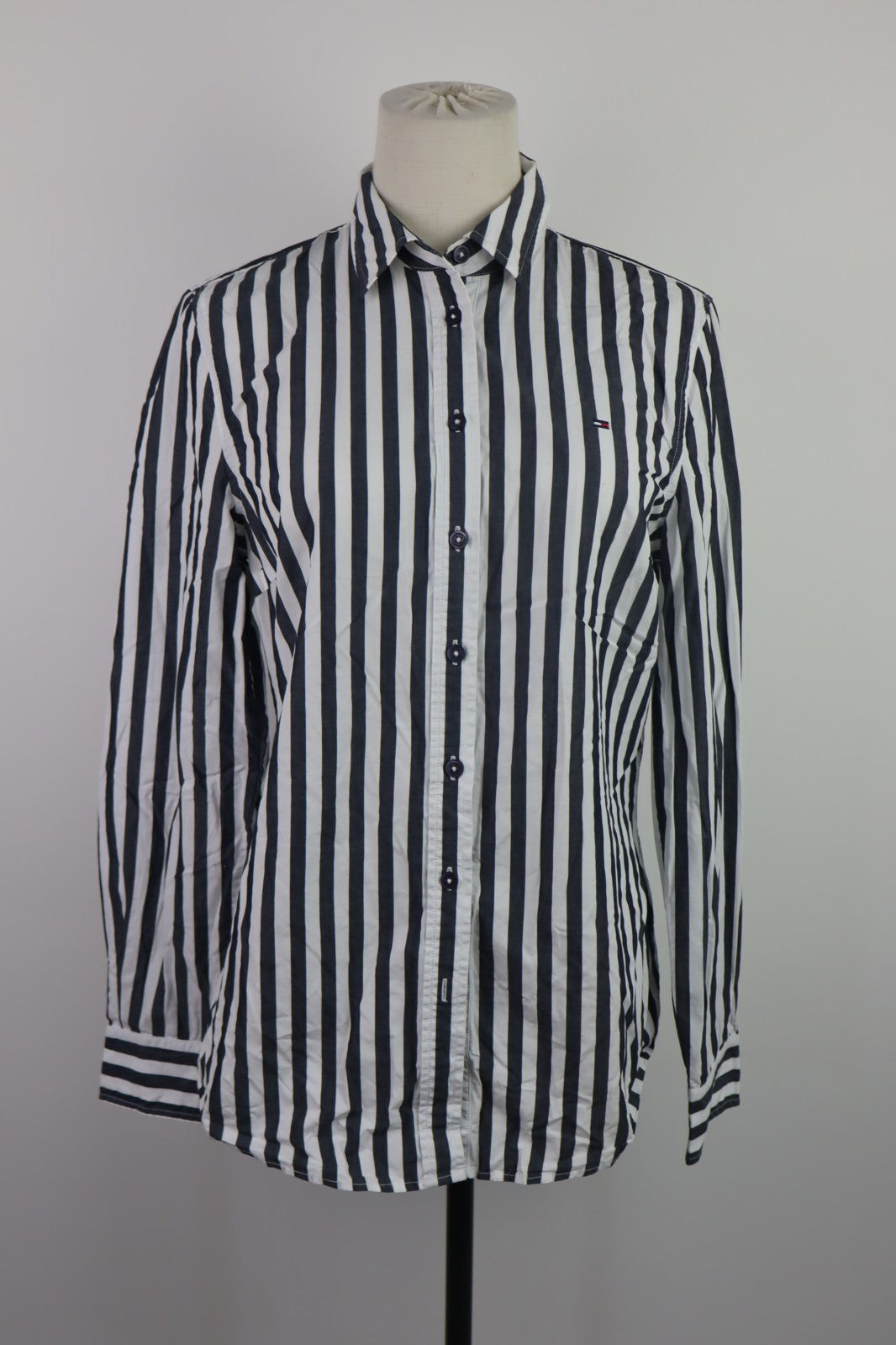 TOMMY HILFIGER CAMICIA DONNA TG 38 WOMAN SHIRT CASUAL VINTAGE COTONE COTTON