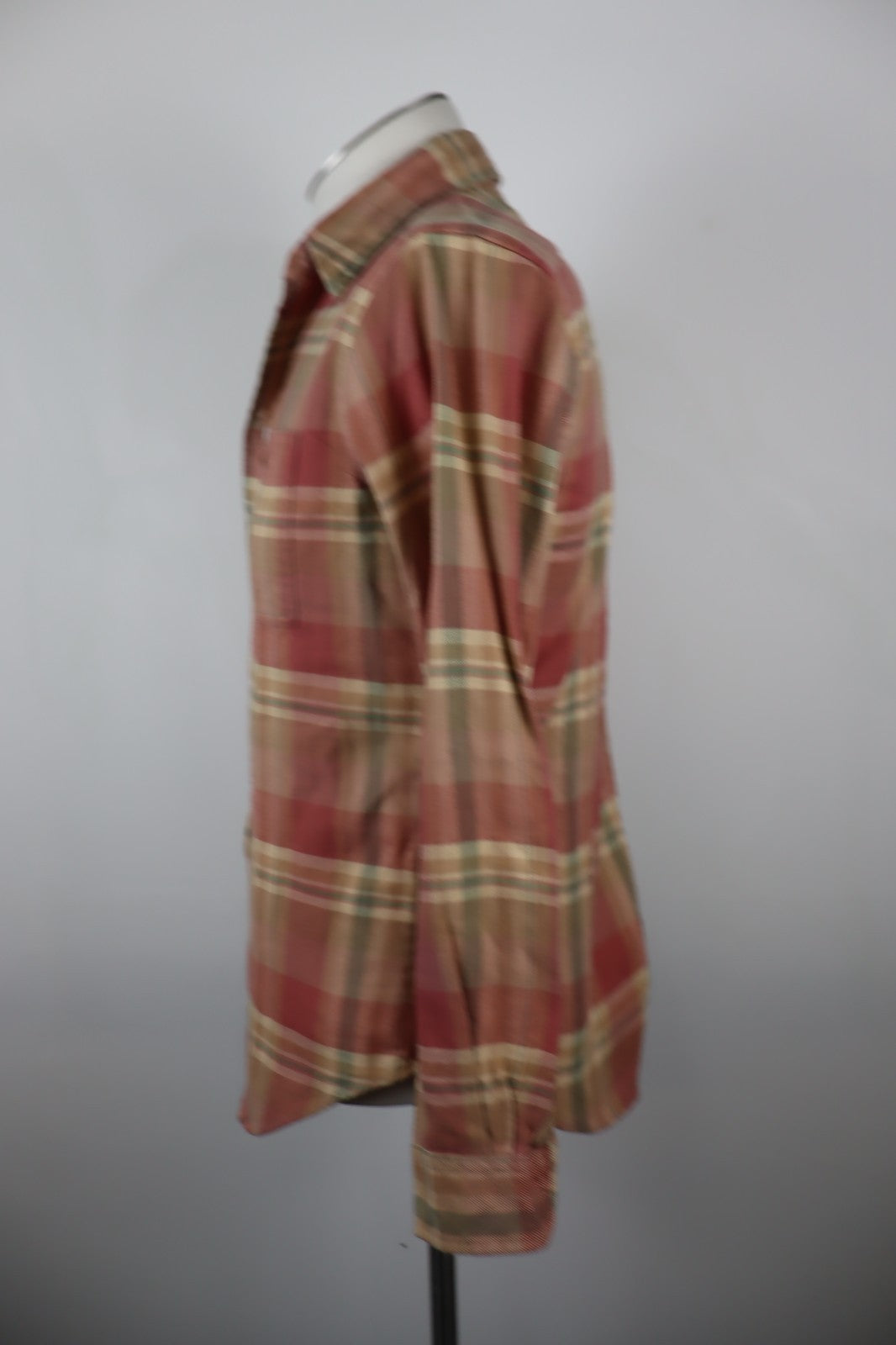 RALPH LAUREN CAMICIA UOMO COTONE TG. 4 MAN CASUAL VINTAGE COTTON SHIRT TASCHE