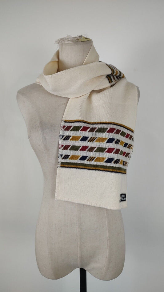 SERGIO TACCHINI SCIARPA UOMO DONNA WOMAN MAN VINTAGE CASUAL SCARF LANA