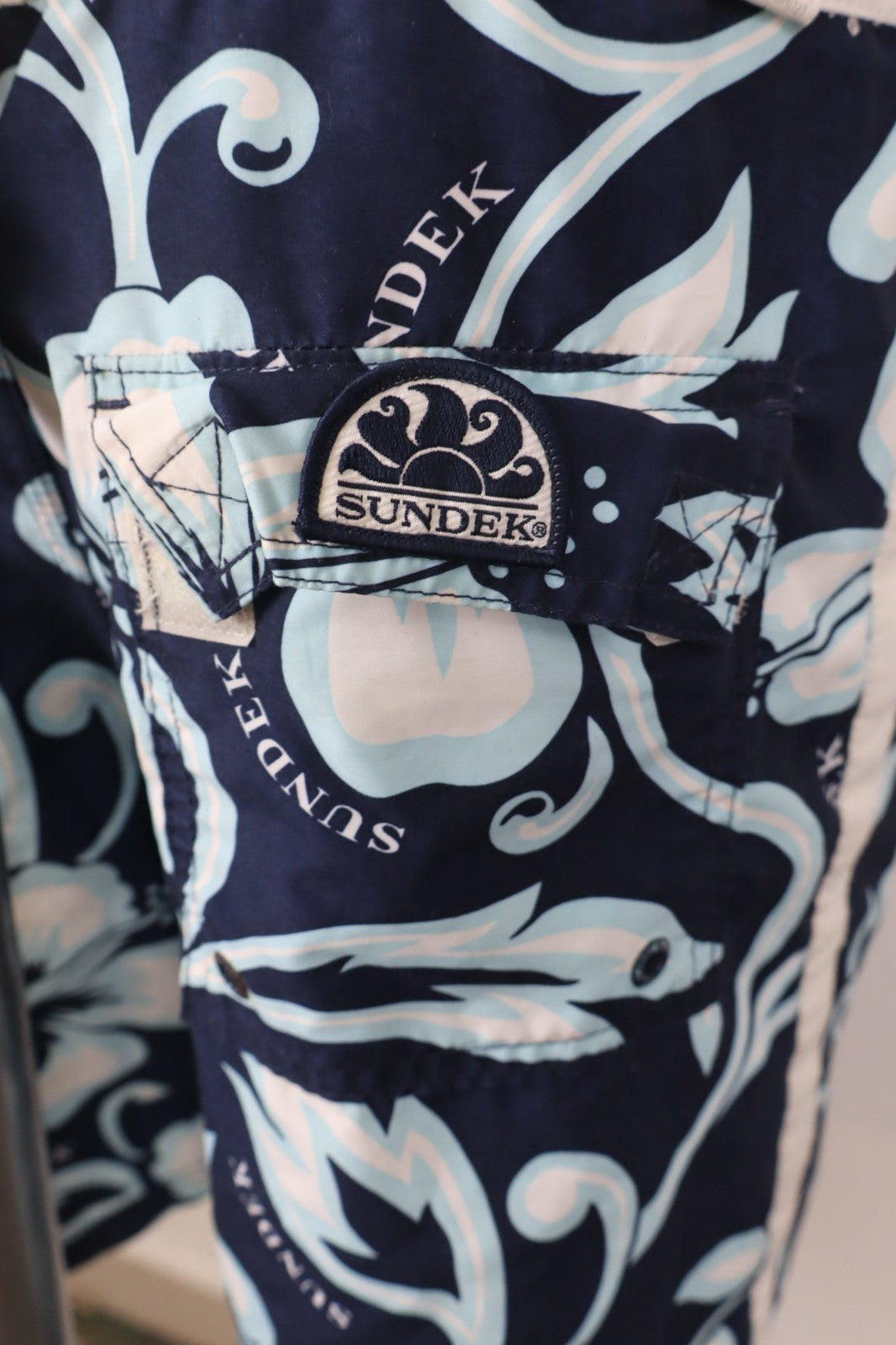 SUNDEK COSTUME PANTALONCINO MARE UOMO TG 31 MEN SWIMSUIT VINTAGE CASUAL