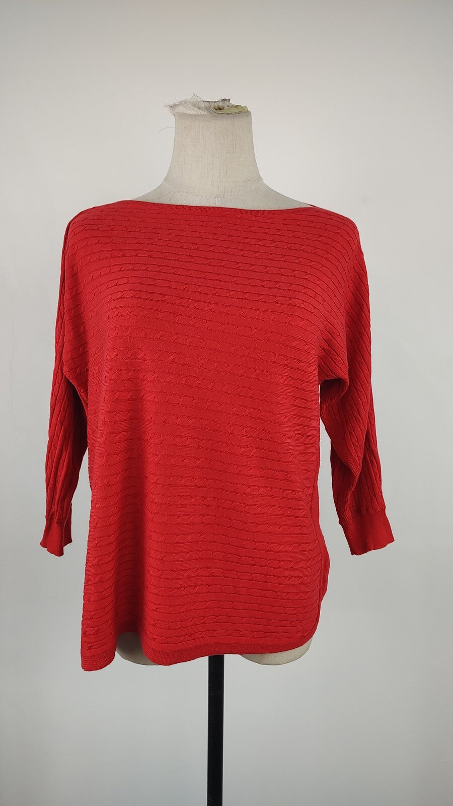 RALPH LAUREN MAGLIONE SETA DONNA TG L WOMAN CASUAL SWEATER ITALY VINTAGE