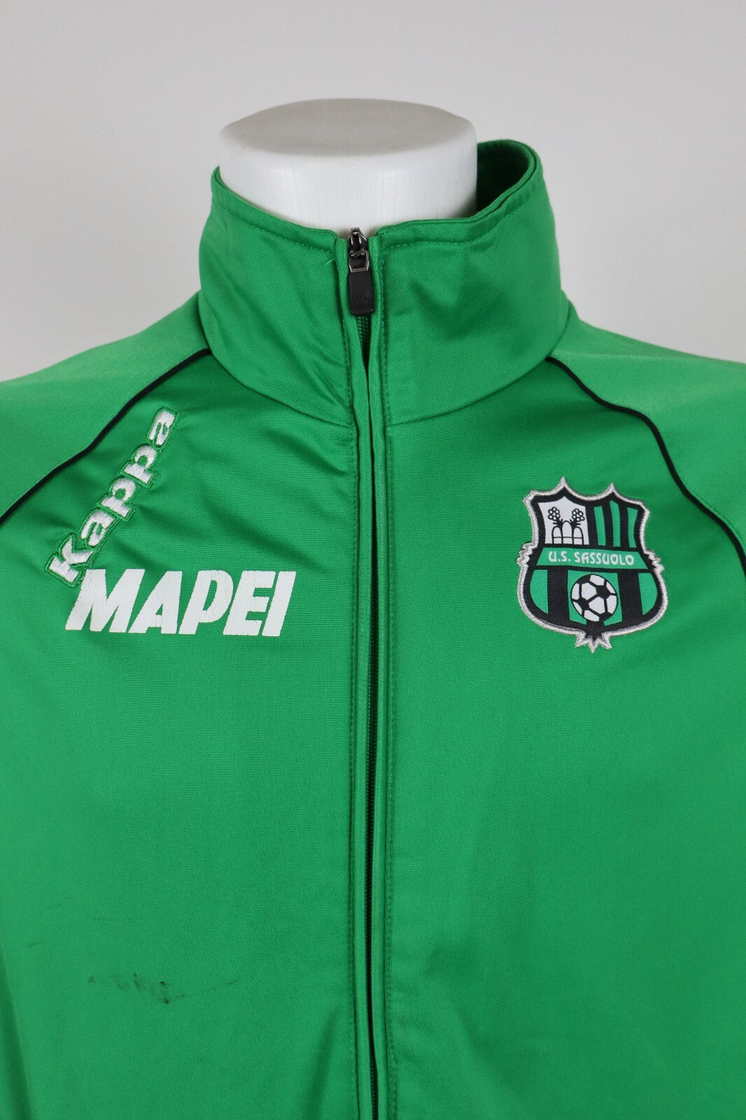 KAPPA SASSUOLO TUTA COMPLETA CALCIO UOMO Tg M TRACKSUIT SPORT VINTAGE