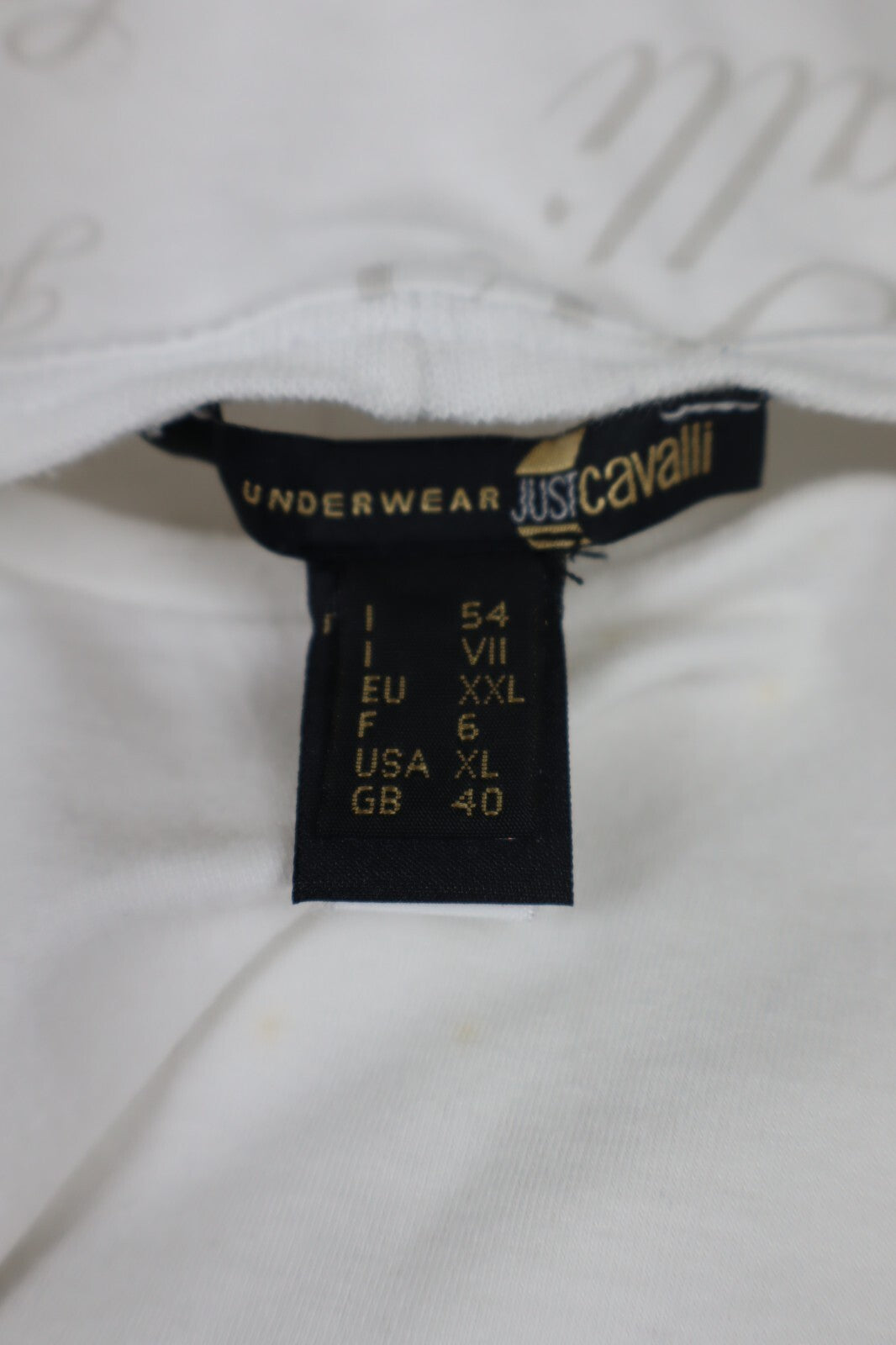 JUST CAVALLI MAGLIA T-SHIRT UOMO Tg 54 MAN COTTON
