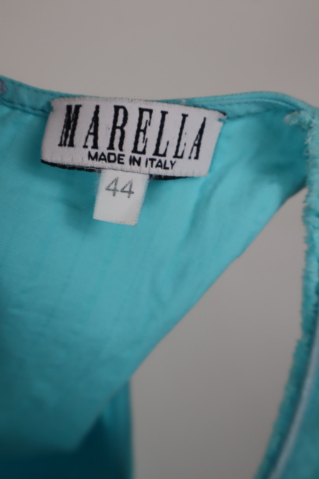 MARELLA VESTITO SMANICATO DONNA ABITO TG 4a WOMAN CASUAL VINTAGE DRESS COTONE