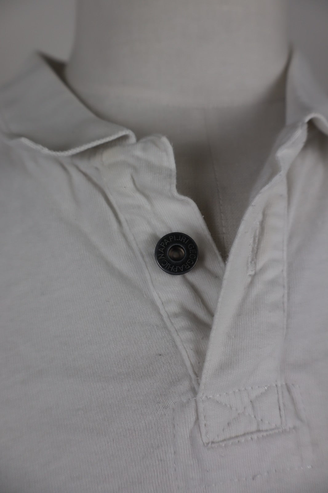 NAPAPIJRI MAGLIA POLO UOMO TG. XL MAN T-SHIRT CASUAL VINTAGE COTONE COTTON LOGO