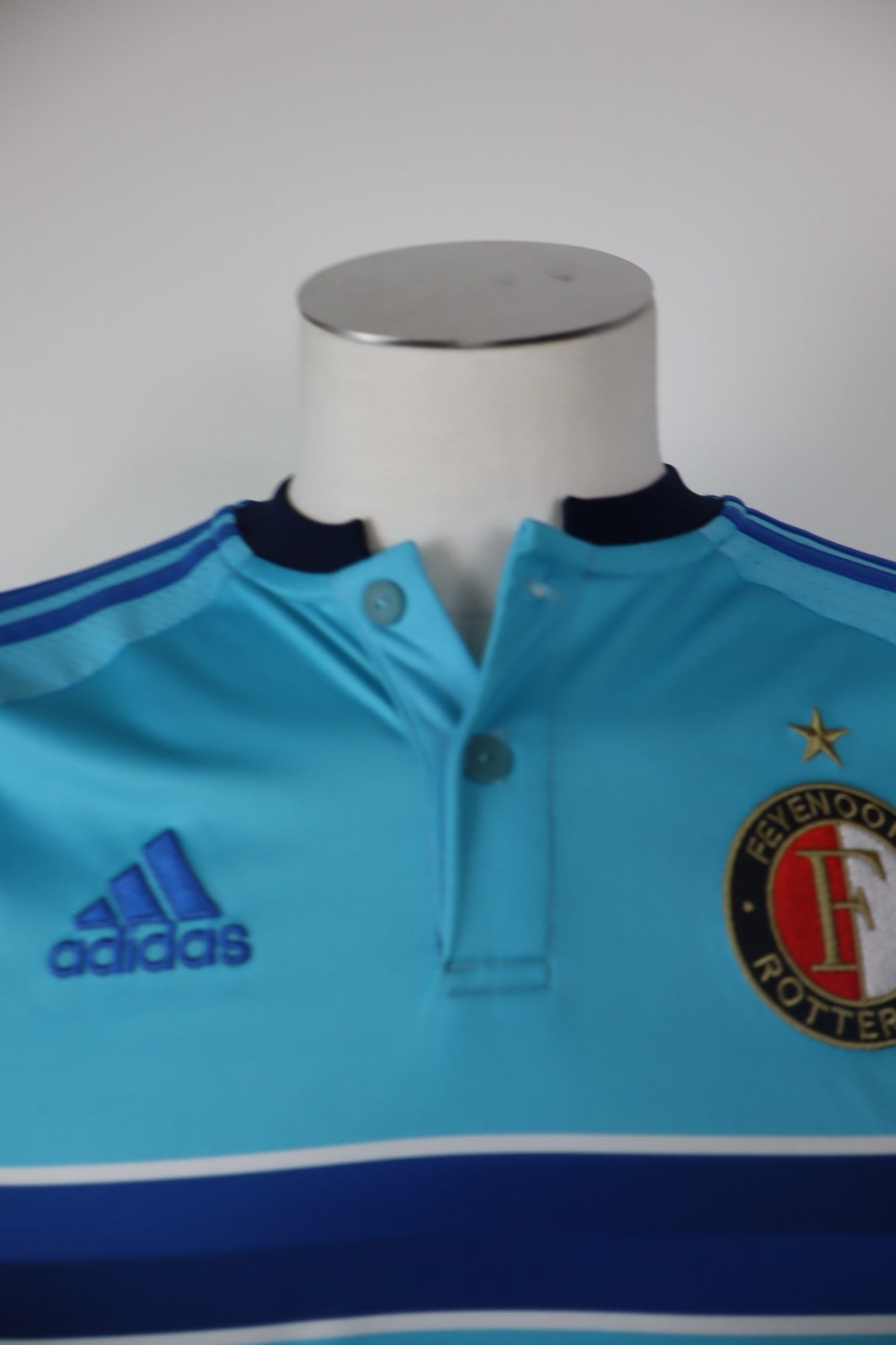 ADIDAS FEYENOORD SPORT MAGLIA CALCIO RAGAZZO Tg 13/14 ANNI TRIKOT SOCCER JERSEY