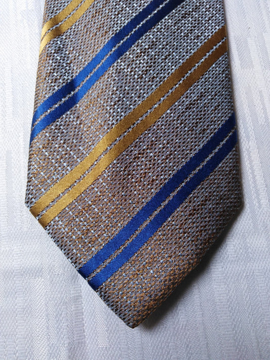 ROXY 100% SILK TIE SETA CRAVATTA NECKTIE MADE IN ITALY