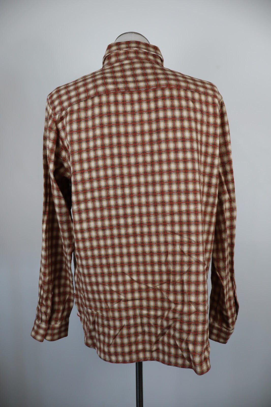 TIMBERLAND CAMICIA UOMO TG. L MAN CASUAL VINTAGE SHIRT COTONE COTTON LANA WOOL