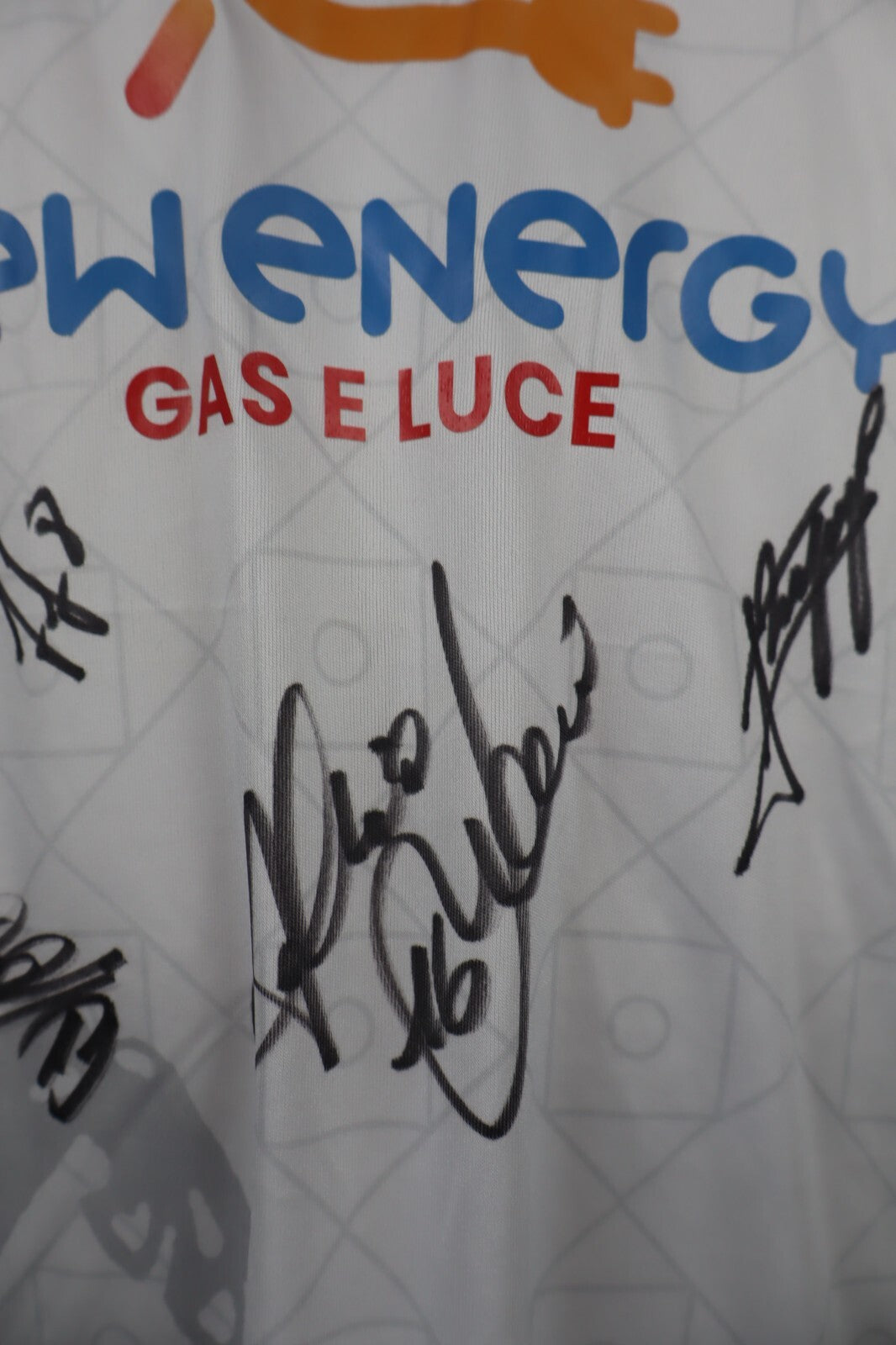 KAPPA SS AREZZO MAGLIA CALCIO UOMO Tg L SOCCER TRIKOT JERSEY SPORT AUTOGRAFATA