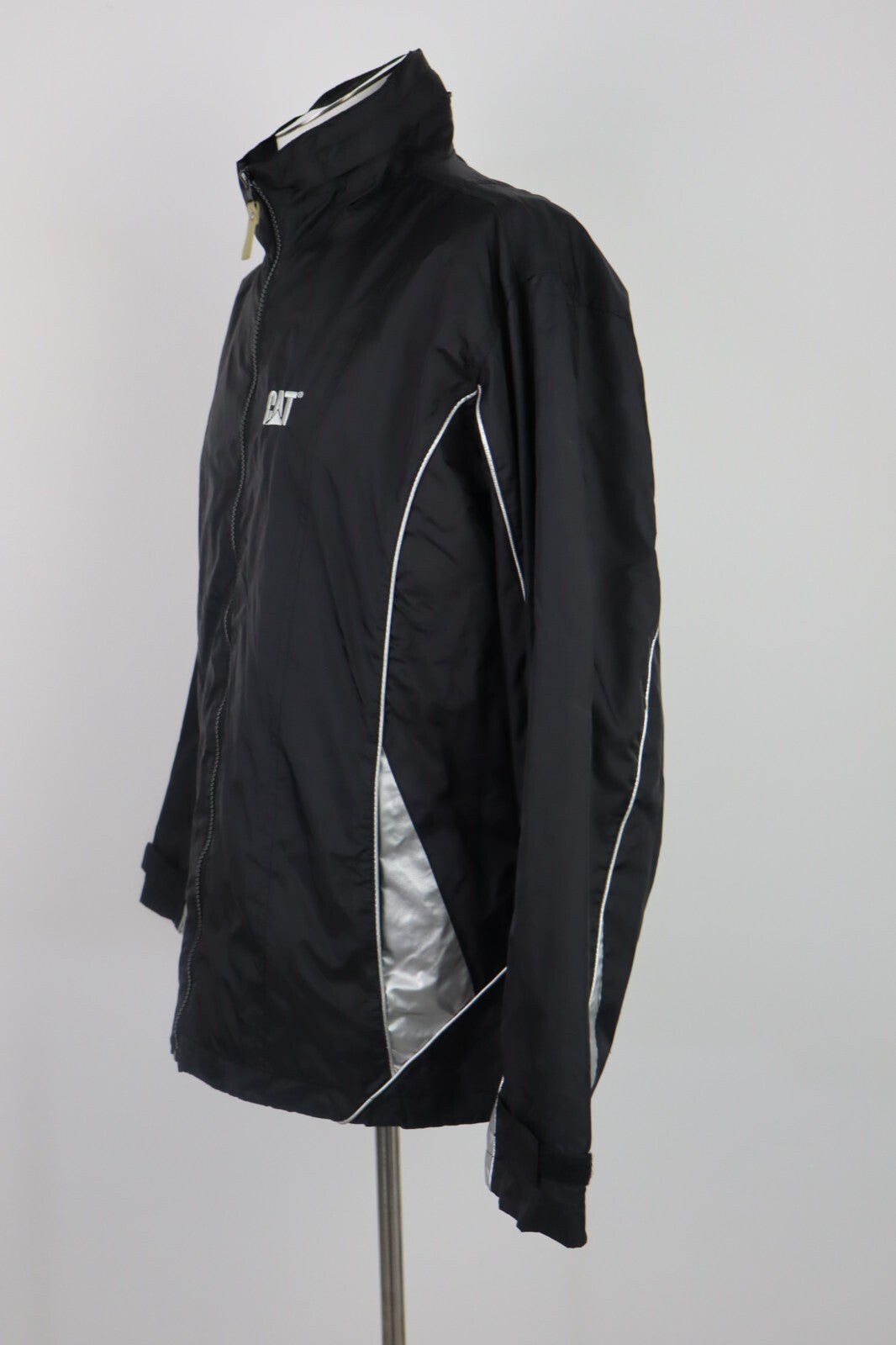 CATERPILLAR GIUBBINO IMPERMEABILE UOMO L MAN GIACCA VINTAGE SPORT RICHIUDIBILE