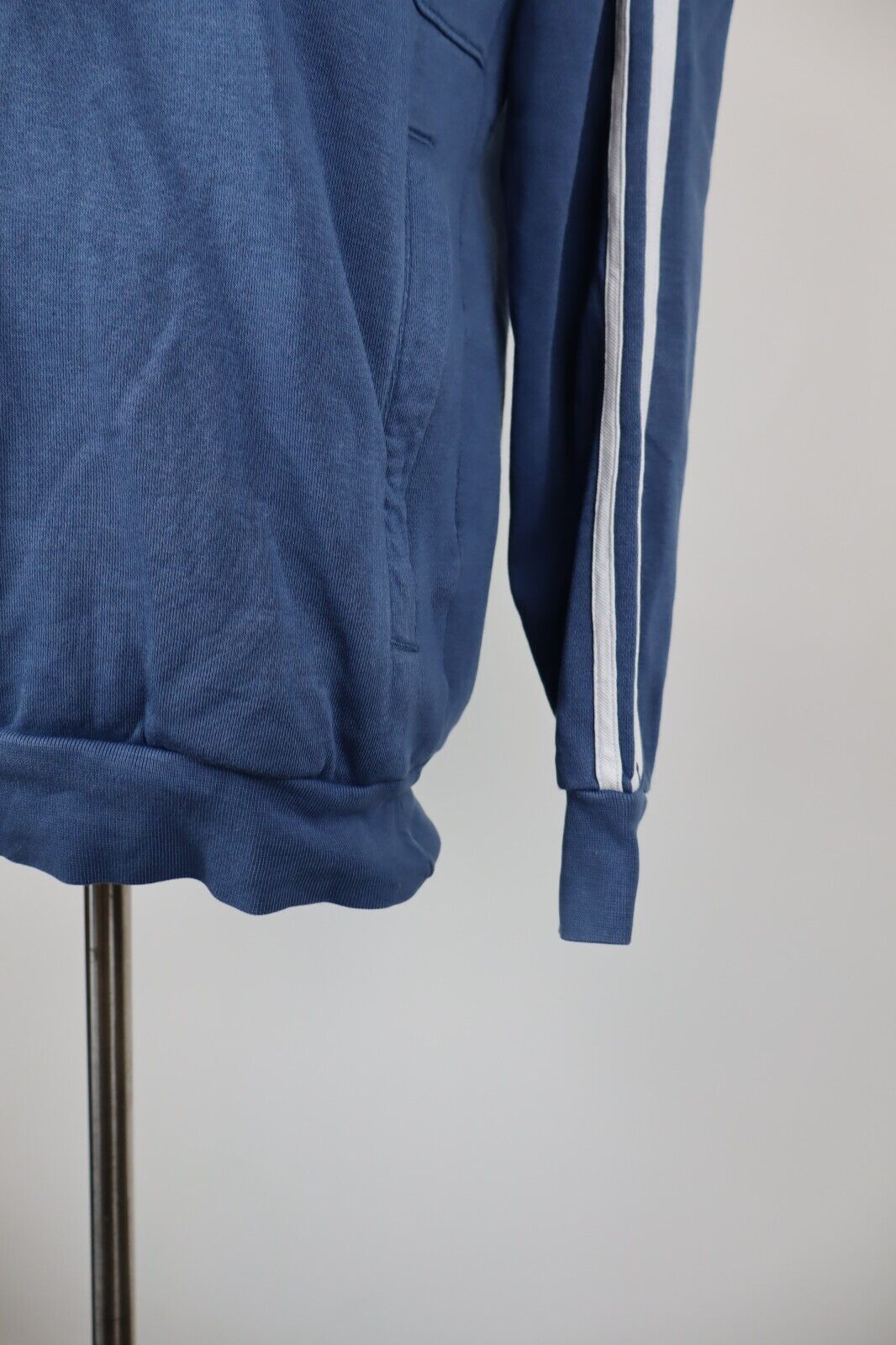 ADIDAS FELPA CAPPUCCIO MAGLIA UOMO Tg XS SPORT MAN SWEATSHIRT VINTAGE COTONE