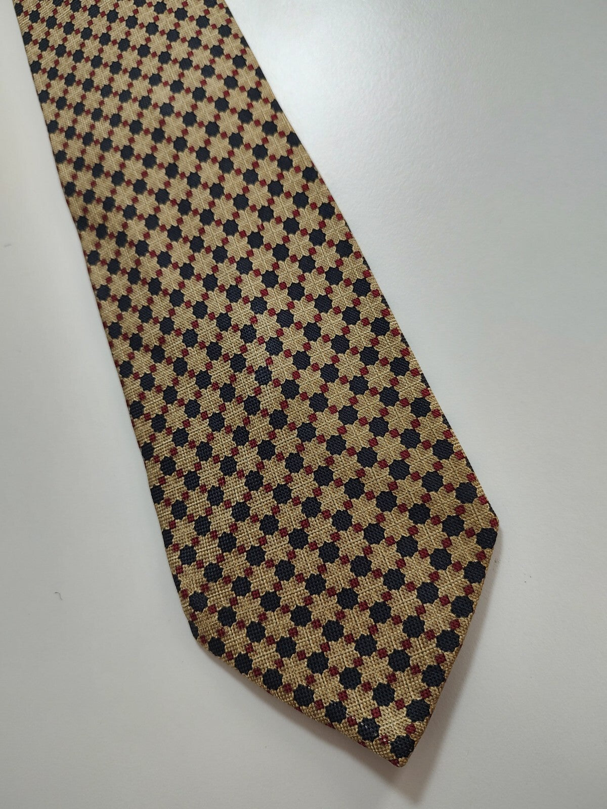 ANDREW'S 100% SILK TIE SETA CRAVATTA NECKTIE MADE IN  ITALY CLASSIC