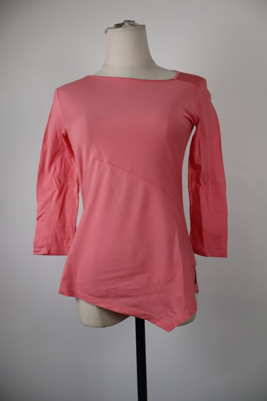ARMANI JEANS MAGLIA DONNA TG. 42 WOMAN CASUAL VINTAGE T-SHIRT TOP COTONE