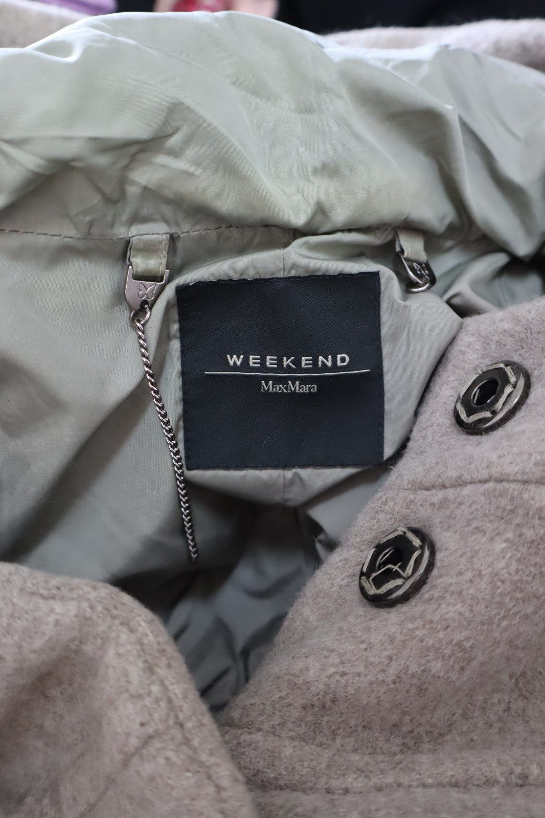 WEEKEND MAX MARA GIUBBINO CAPPUCCIO DONNA 42 WOMAN JACKET CASUAL VINTAGE