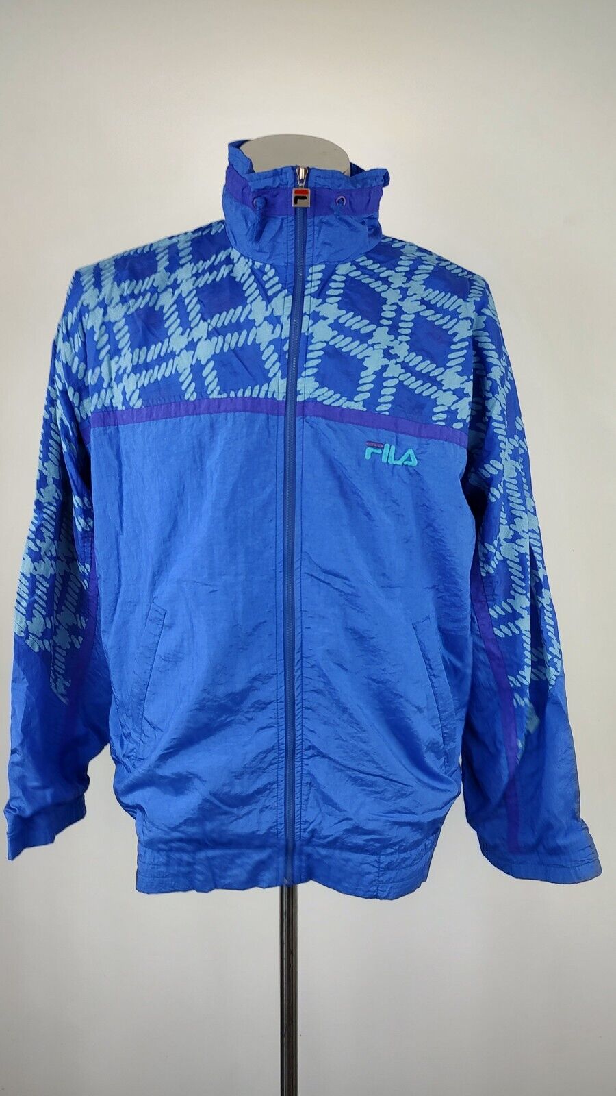 FILA GIACCA SPORTIVA UOMO TG 48 MAN SPORT VINTAGE CASUAL JACKET