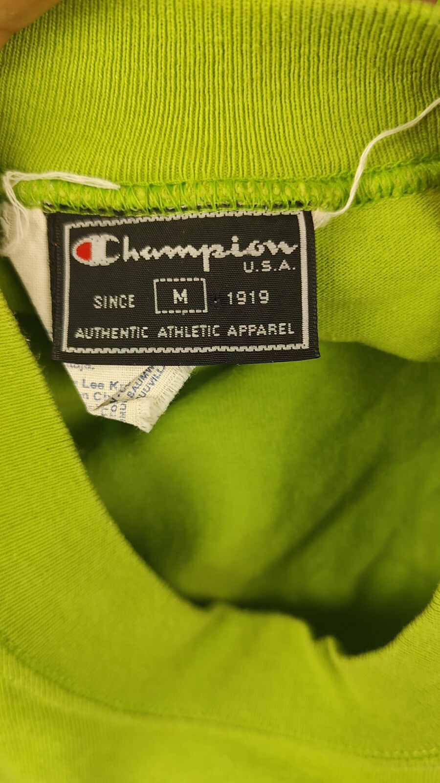 CHAMPION MAGLIA UOMO COTONE TG M MAN COTTON T-SHIRT CASUAL VINTAGE