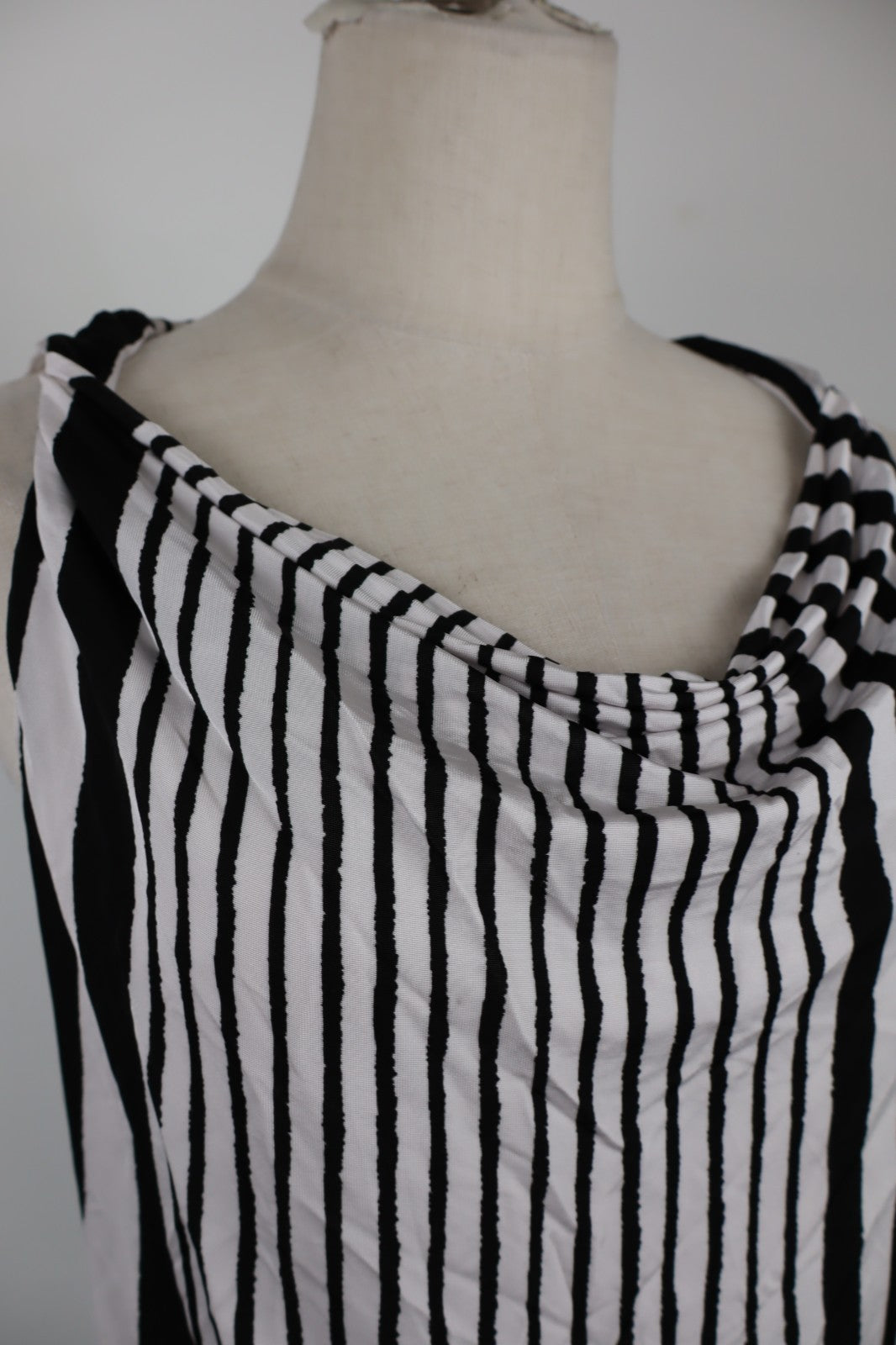 MARELLA VESTITO SMANICATO DONNA ABITO TG 42 WOMAN CASUAL VINTAGE DRESS VISCOSA