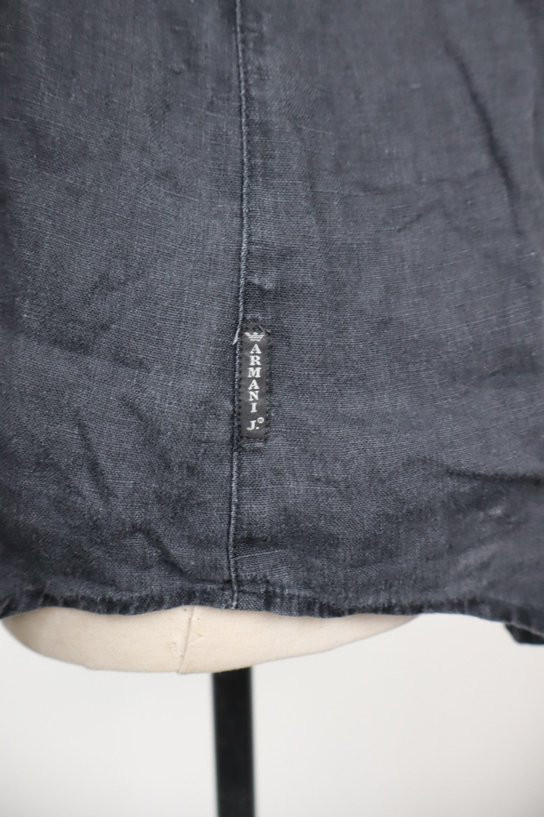 AJ ARMANI JEANS CAMICIA DONNA LINO TG. 46 WOMAN CASUAL VINTAGE LINEN SHIRT