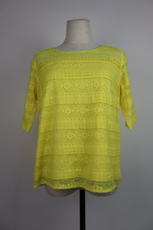 EMME MARELLA MAGLIA DONNA TG. 44 WOMAN CASUAL VINTAGE T-SHIRT COTONE