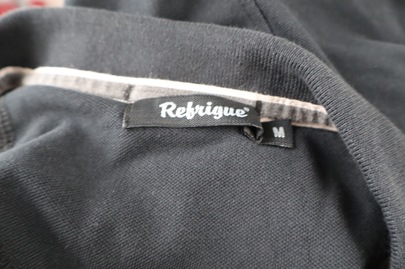 REFRIGUE MAGLIA POLO UOMO TG. M MAN T-SHIRT CASUAL VINTAGE COTONE