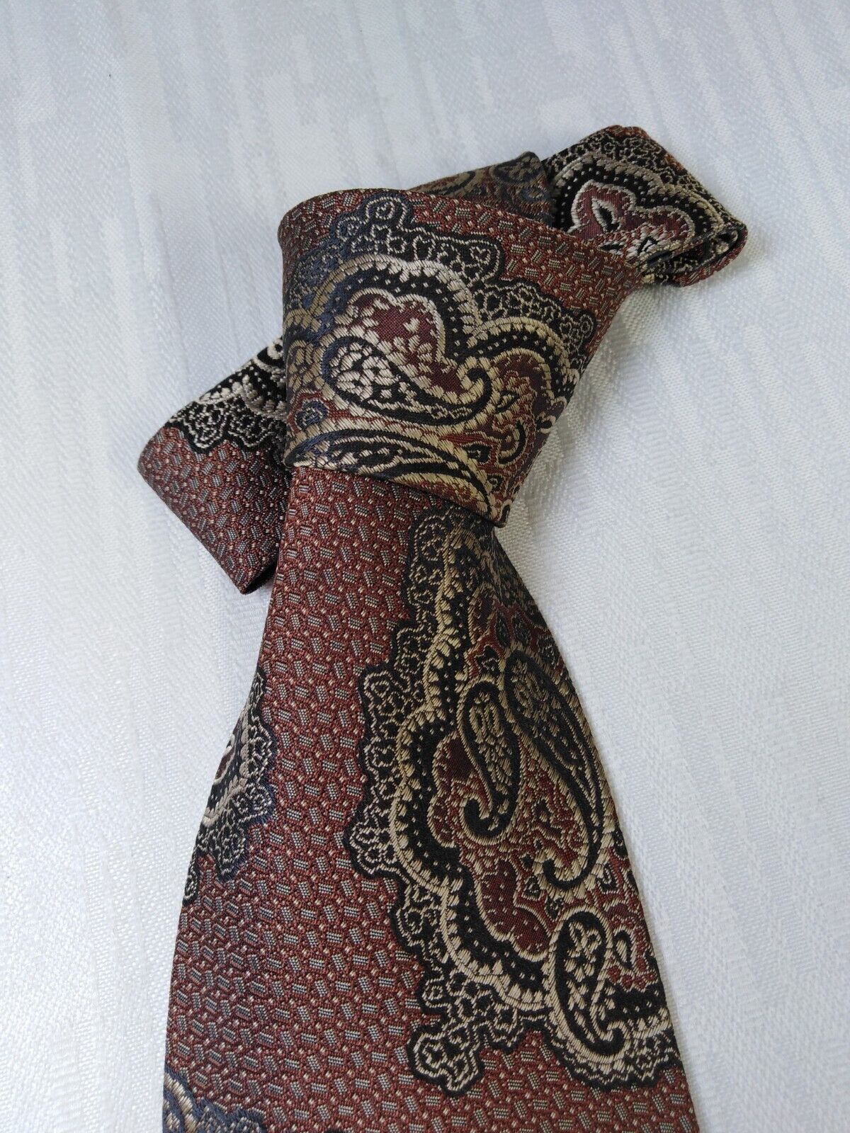 GIANFRANCO FERRE' 100% SILK TIE SETA CRAVATTA NECKTIE MADE IN ITALIA CLASSIC