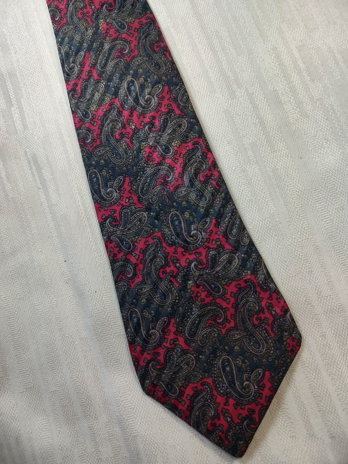ALTEA MILANO 100% SILK TIE SETA CRAVATTA NECKTIE MADE IN ITALY CLASSIC