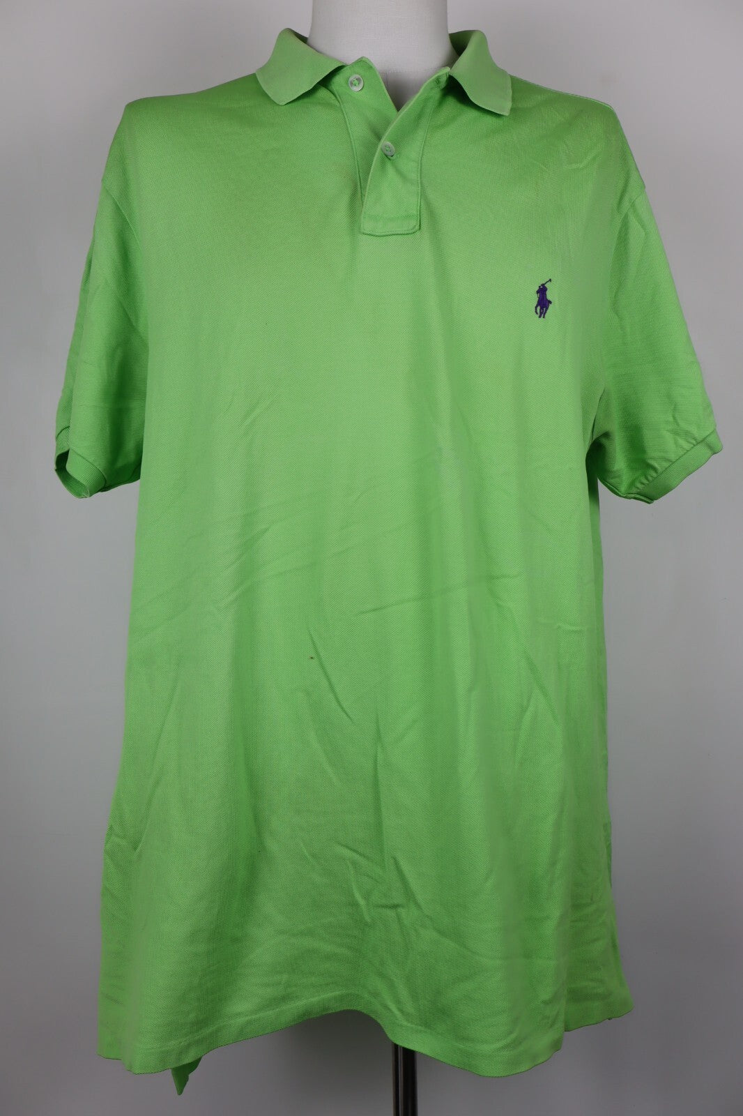 RALPH LAUREN MAGLIA POLO UOMO COTONE TG. XL MAN COTTON T-SHIRT CASUAL VINTAGE