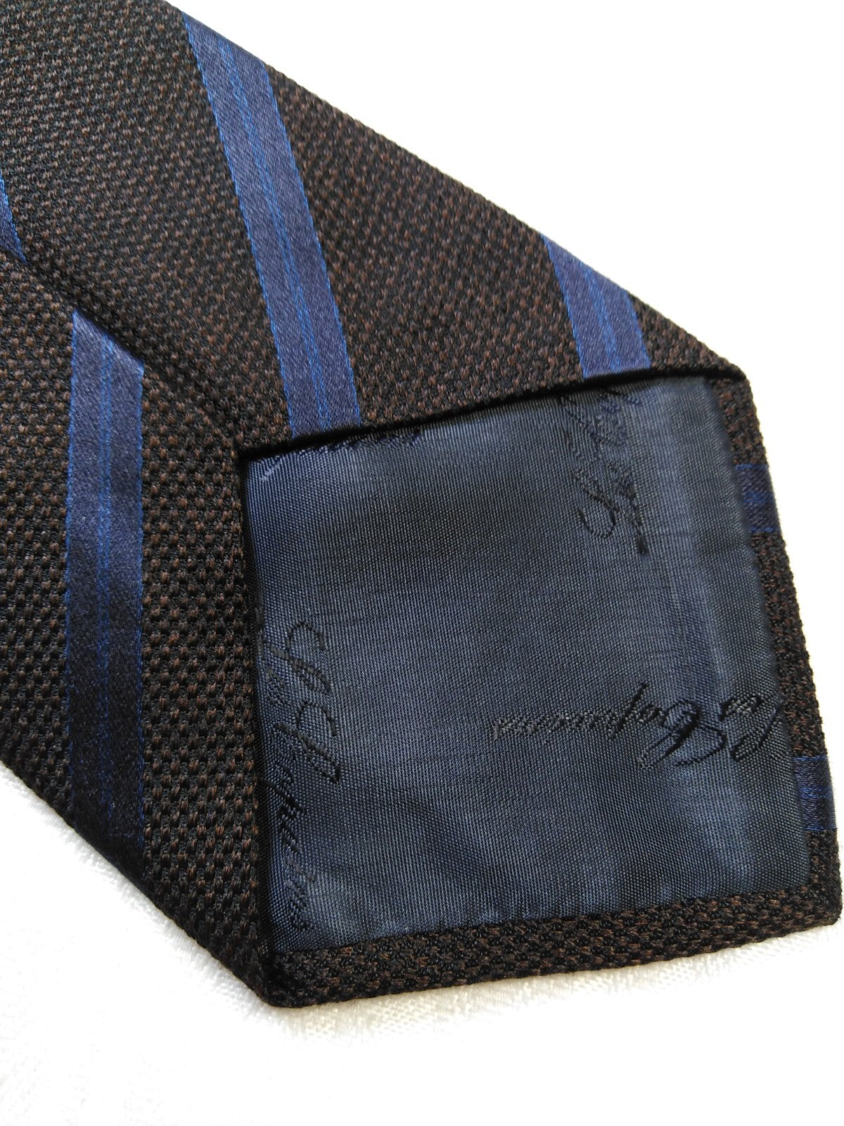 LES COPAINS 100% SILK TIE SETA CRAVATTA NECKTIE MADE IN ITALY CLASSIC