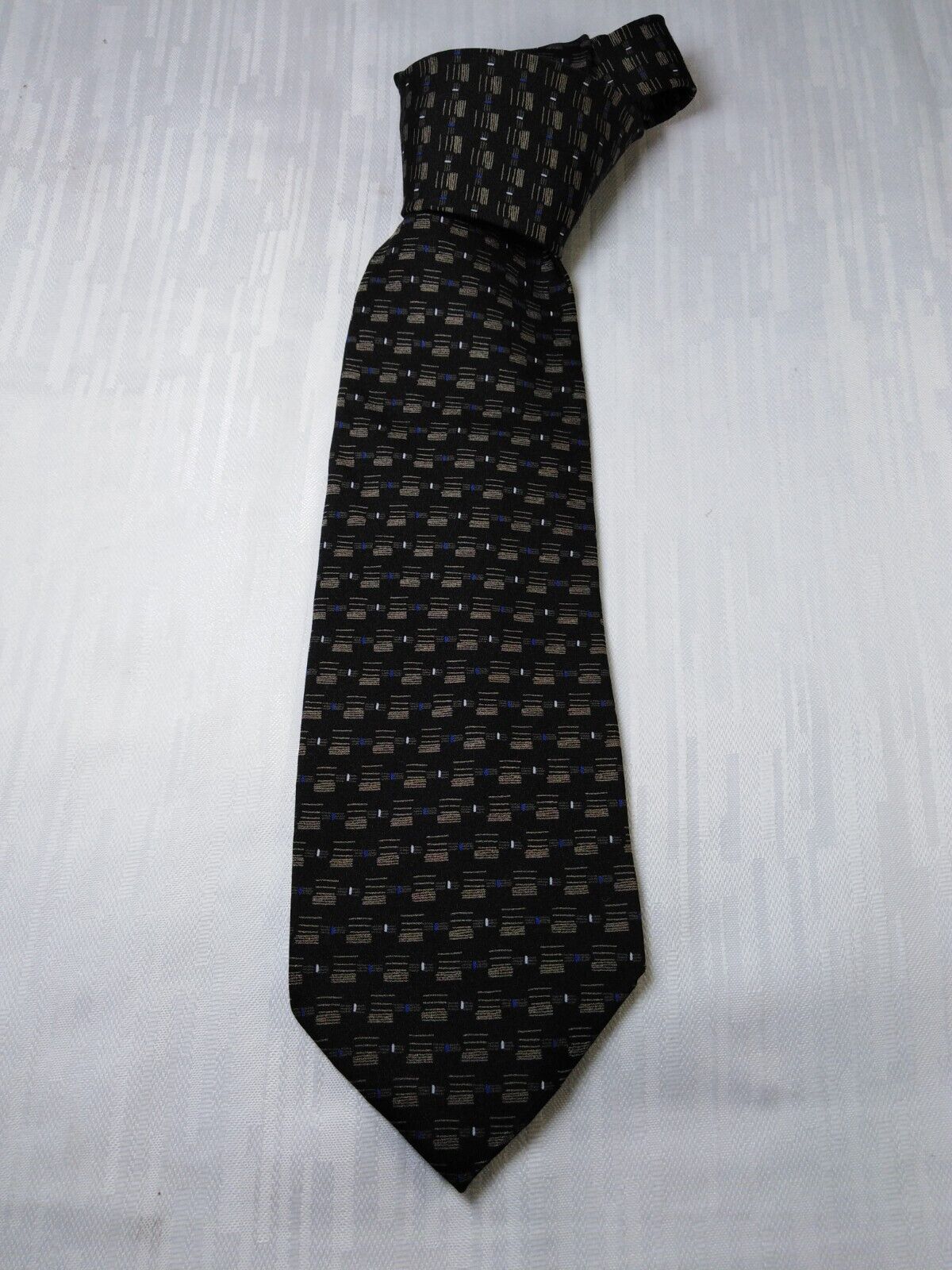 BIAGIOTTI  100% SETA SILK TIE CRAVATTA NECKTIE ITALY VINTAGE CLASSIC