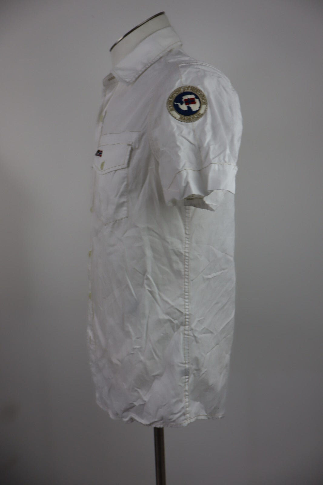 NAPAPIJRI CAMICIA UOMO COTONE TG. S MAN CASUAL VINTAGE COTTON SHIRT