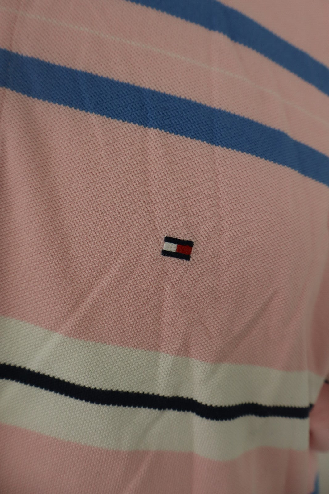 TOMMY HILFIGER POLO MAGLIA UOMO TG XL MAN T-SHIRT CASUAL VINTAGE COTONE