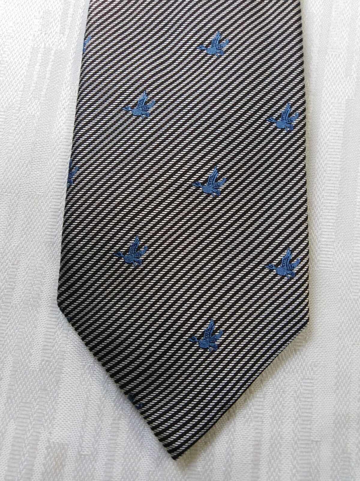 BROOKSFIELD 100% SILK TIE SETA CRAVATTA NECKTIE MADE IN ITALIA CLASSIC