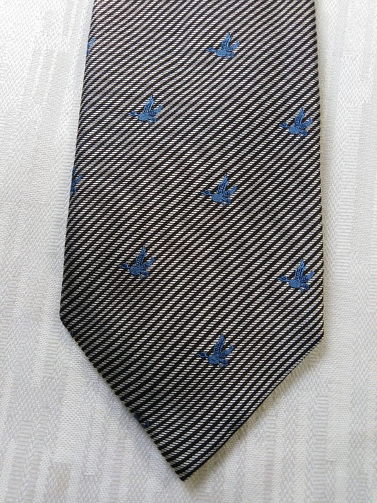 BROOKSFIELD 100% SILK TIE SETA CRAVATTA NECKTIE MADE IN ITALIA CLASSIC