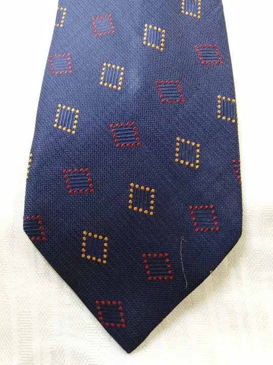 PROVENZALE  100% SETA SILK  TIE CRAVATTA NECKTIE ITALY VINTAGE CLASSIC
