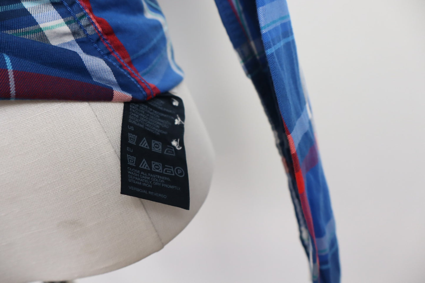 TOMMY HILFIGER CAMICIA MANICA LUNGA UOMO TG. M MAN CASUAL VINTAGE SHIRT COTONE