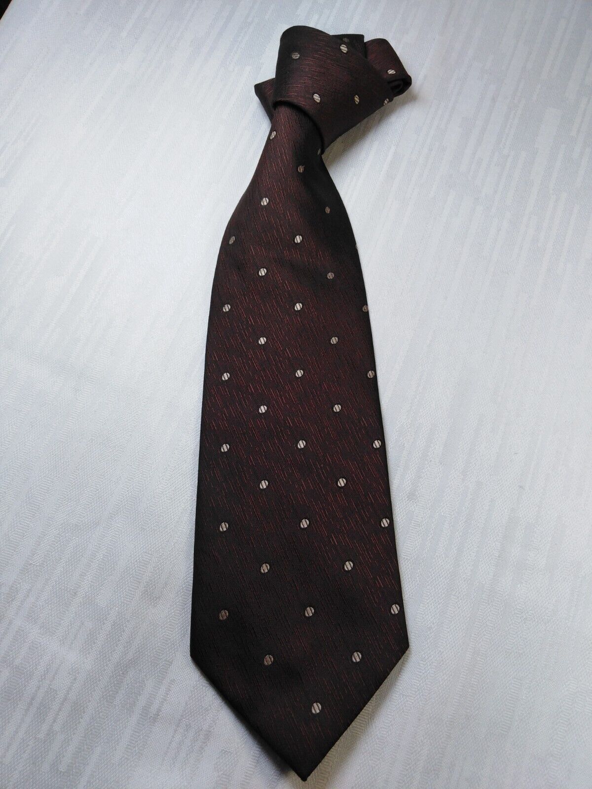 ROCCOBAROCCO  SILK TIE SETA CRAVATTA NECKTIE ITALY VINTAGE CLASSIC