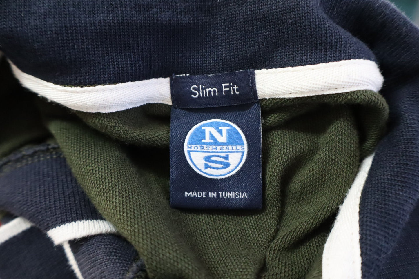 NORTH SAILS POLO MAGLIA UOMO COTONE TG. M MAN COTTON T-SHIRT CASUAL VINTAGE
