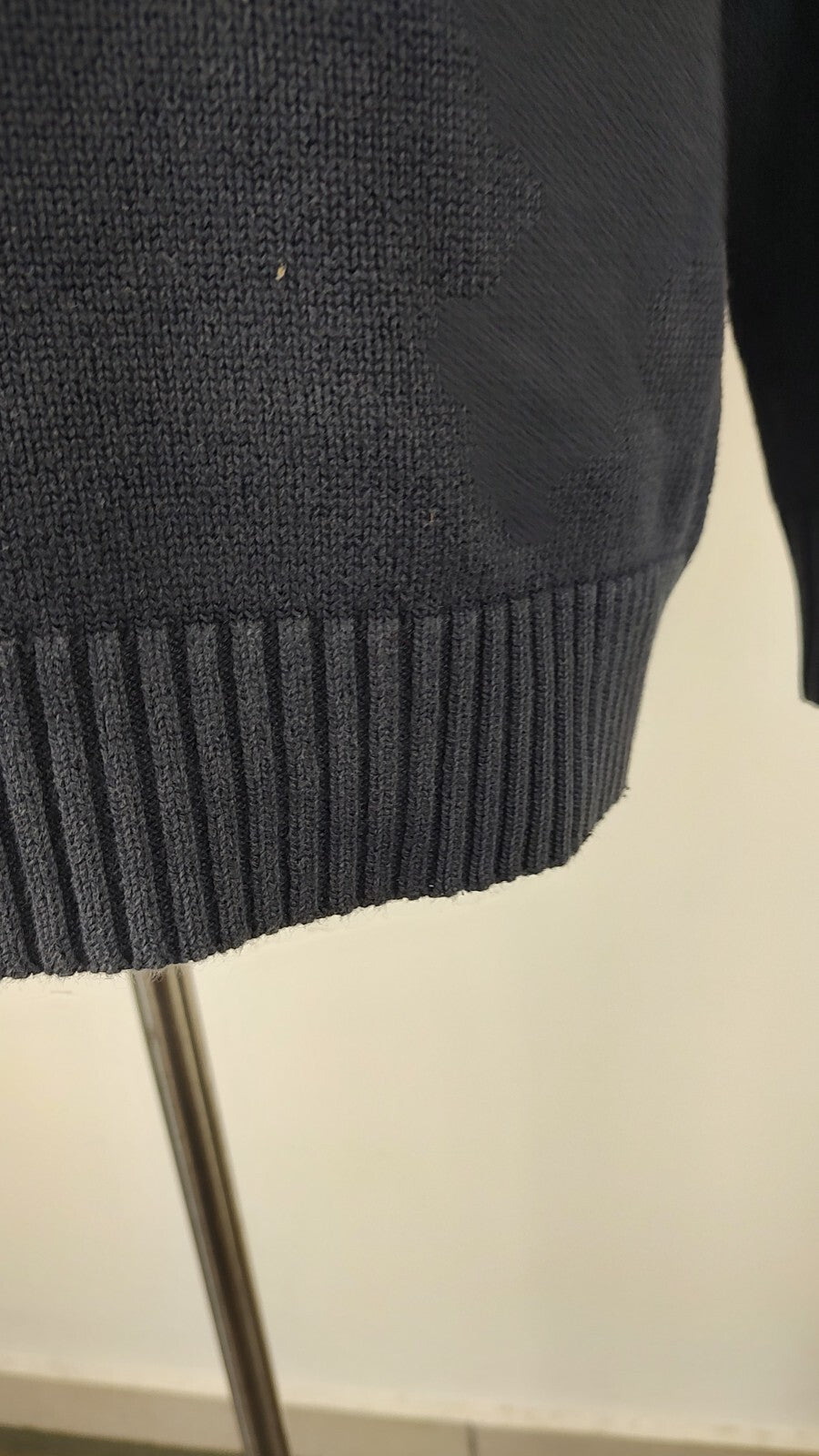TOMMY HILFIGER MAGLIONE LANA VINTAGE UOMO Tg. S MAN SWEATER CASUAL