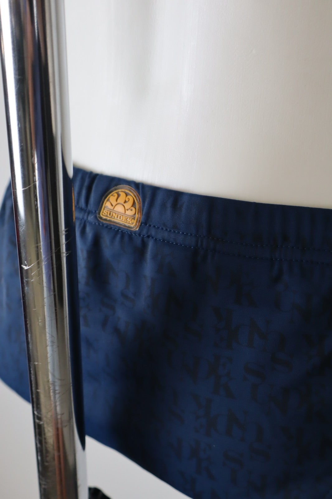 SUNDEK COSTUME A SLIP MARE UOMO TG L MEN SWIMSUIT VINTAGE CASUAL NYLON