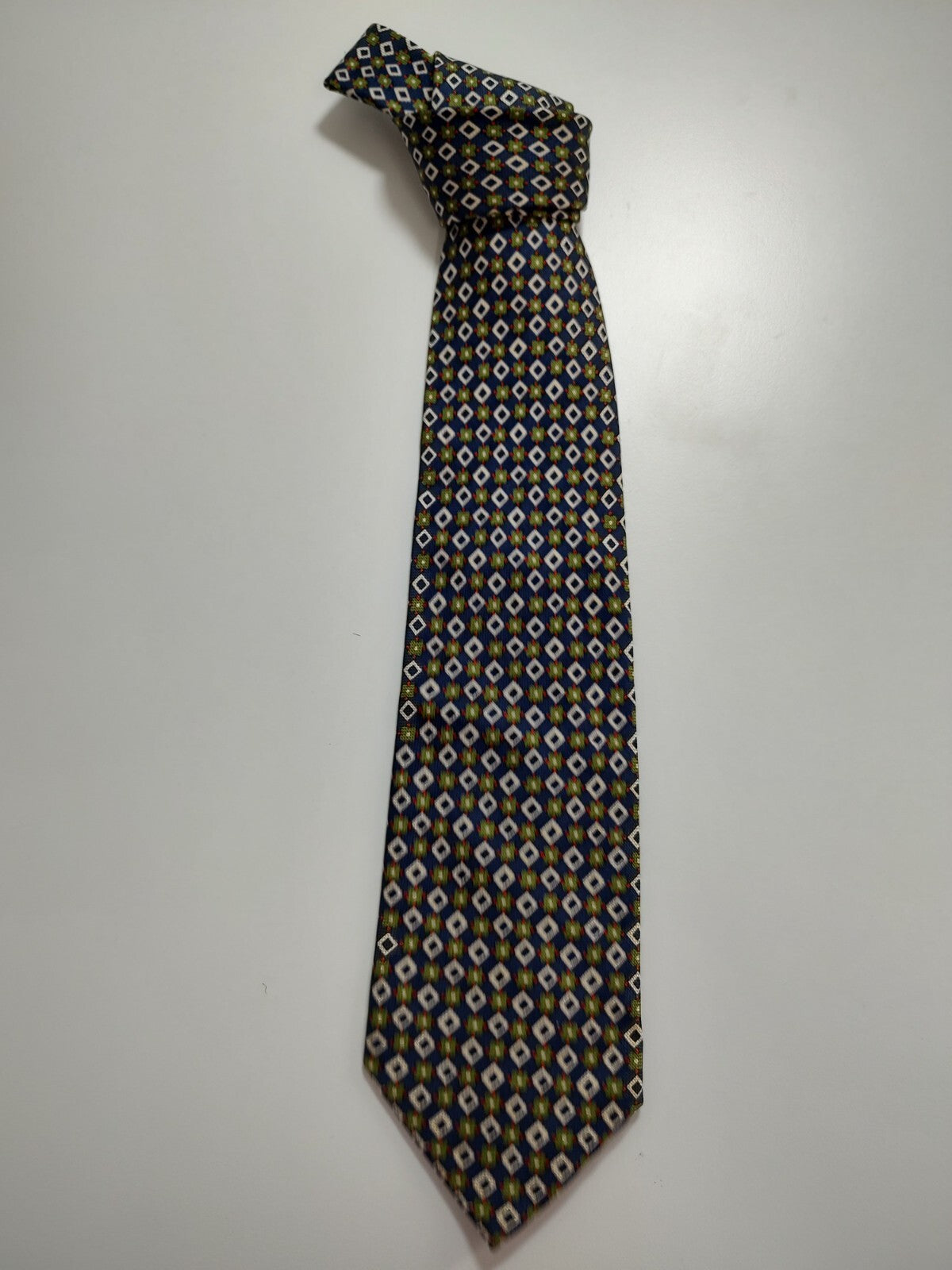 ANDREW'S 100% SILK TIE SETA CRAVATTA NECKTIE MADE IN  ITALY CLASSIC