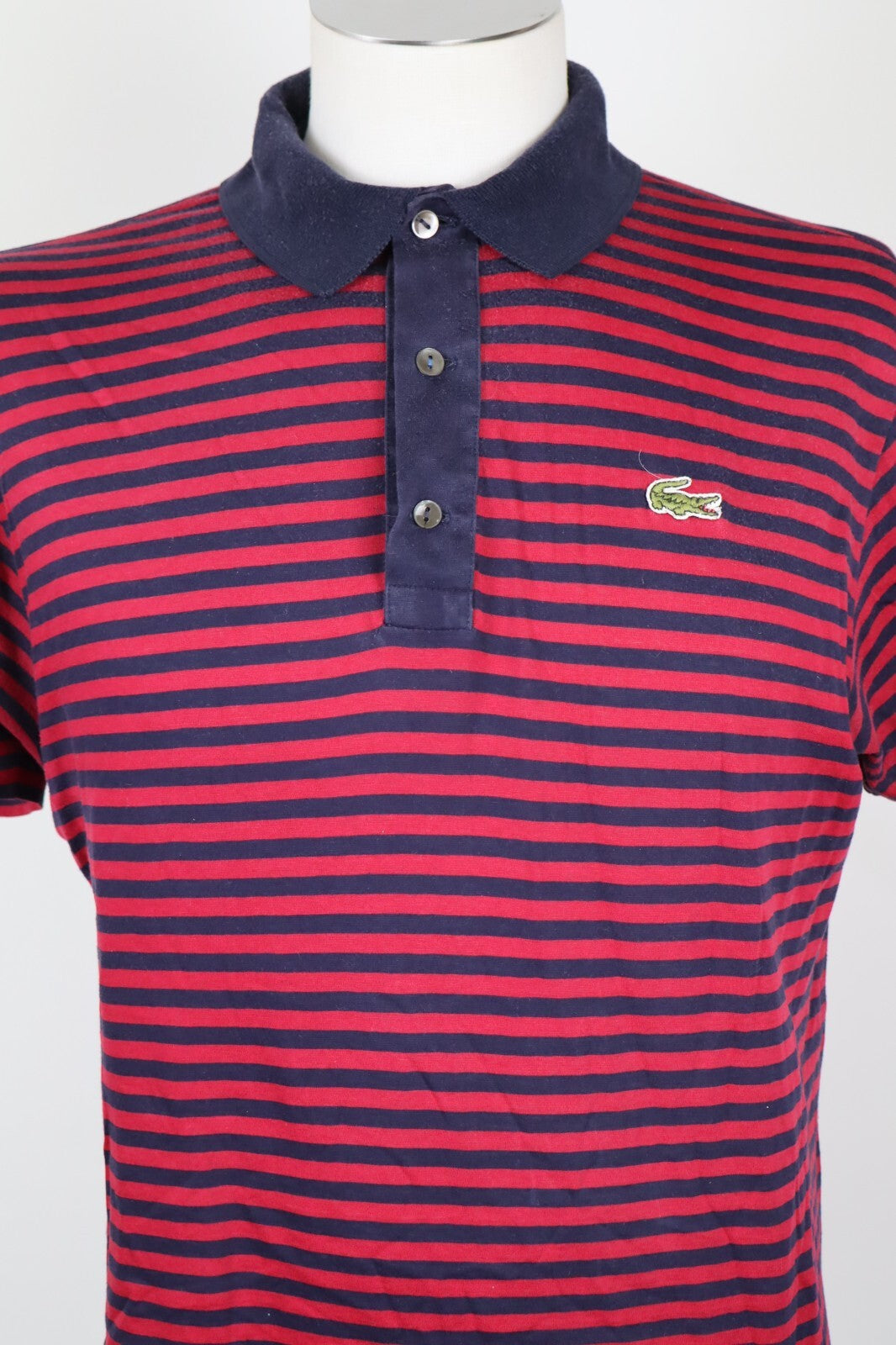LACOSTE CHEMISE POLO MAGLIA UOMO COTONE TG. 4 MAN COTTON SHIRT CASUAL VINTAGE