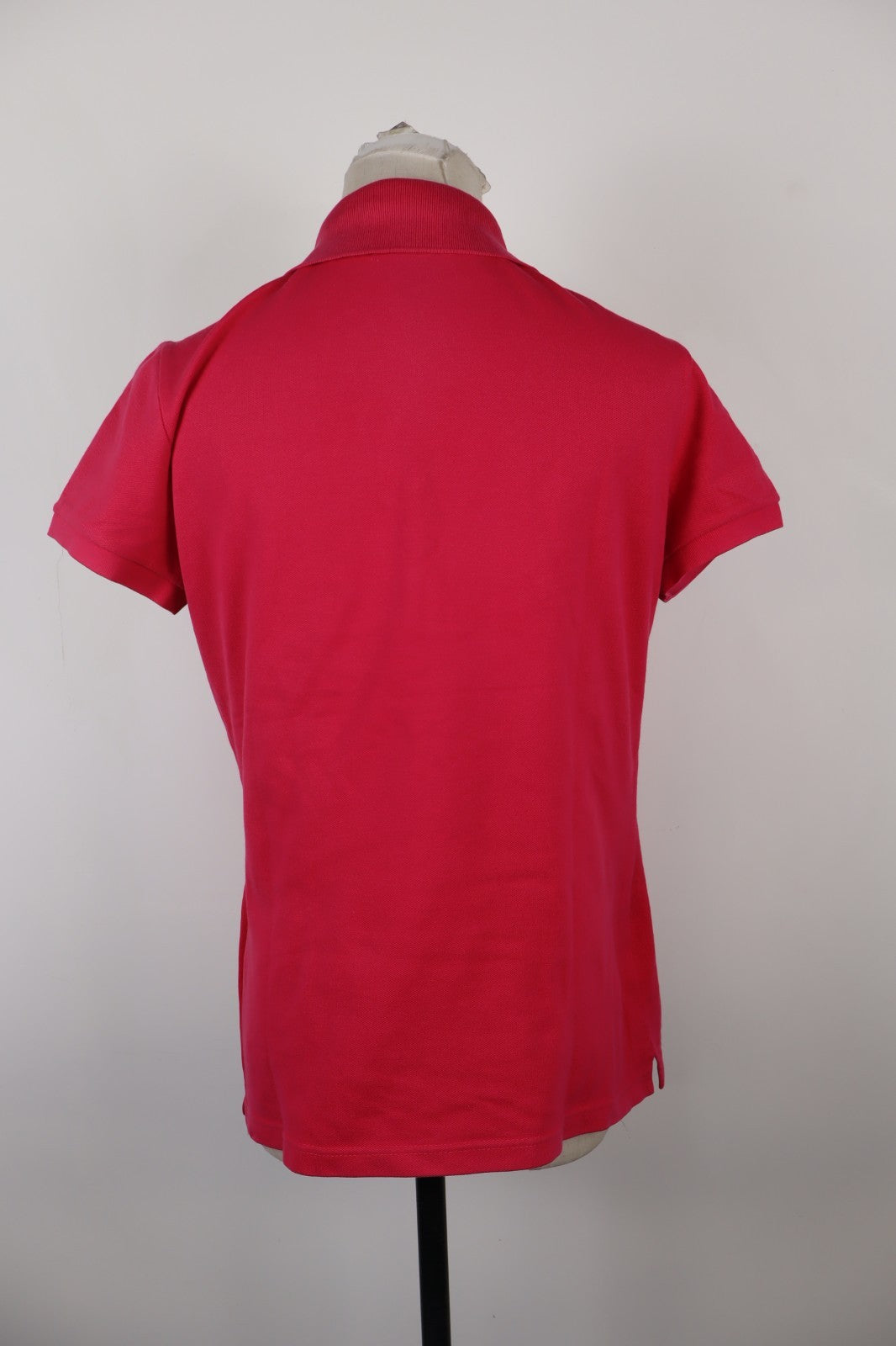 LACOSTE POLO MAGLIA DONNA COTONE TG. 44 WOMAN COTTON SHIRT CASUAL VINTAGE LOGO