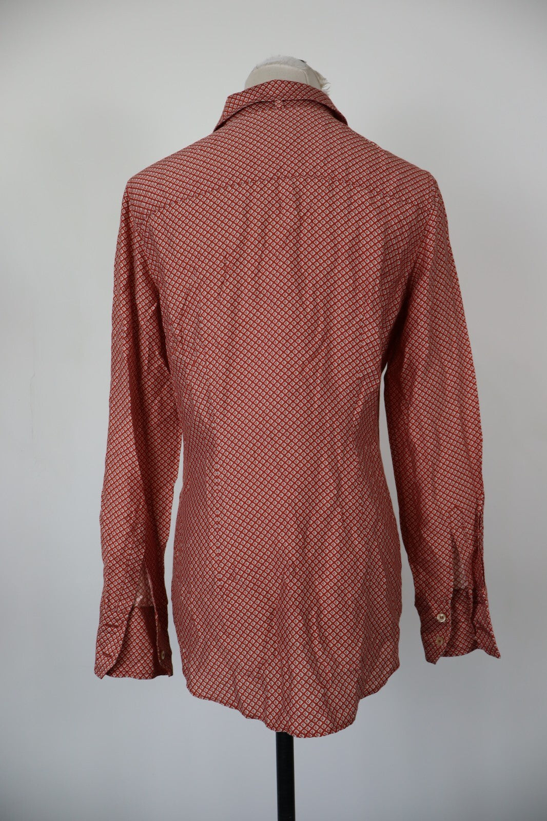 FRED PERRY CAMICIA COTONE DONNA TG. M WOMAN COTTON SHIRT CASUAL VINTAGE