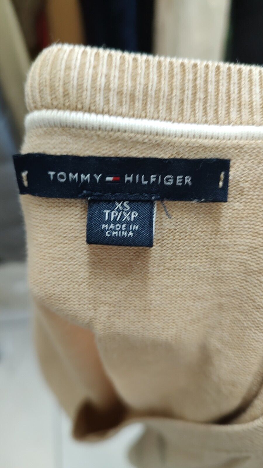 HILFIGER MAGLIONE DONNA Tg. XS WOMAN CASUAL SWEATER COTONE
