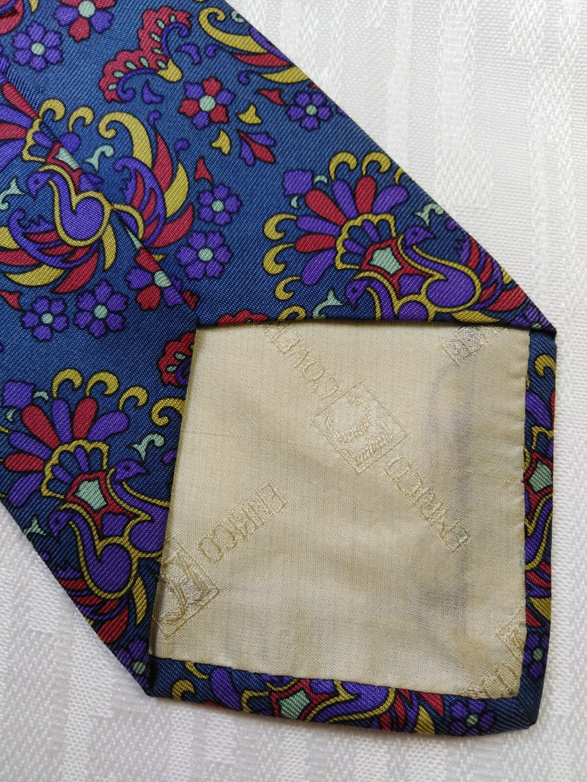 ENRICO COVERI 100% SILK TIE SETA CRAVATTA NECKTIE MADE IN ITALY CLASSIC