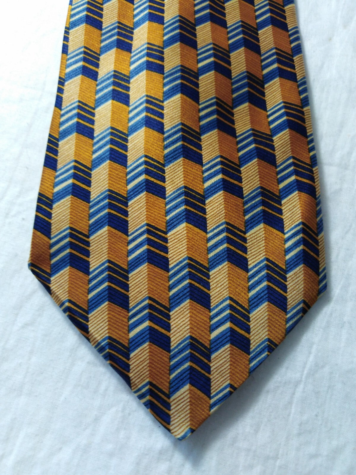 GIAN MARCO VENTURI 100% SILK TIE SETA CRAVATTA NECKTIE MADE IN ITALY