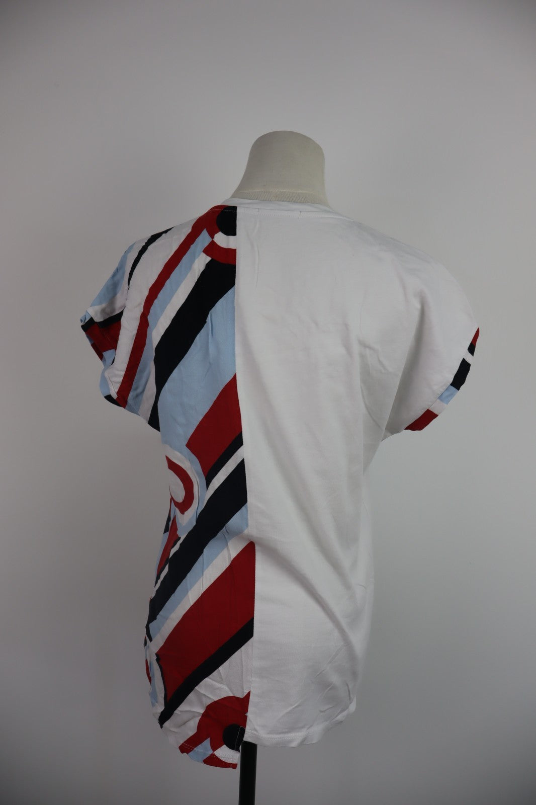DESIGUAL MAGLIA DONNA TG. M WOMAN CASUAL VINTAGE T-SHIRT  TOP CANOTTA COTONE