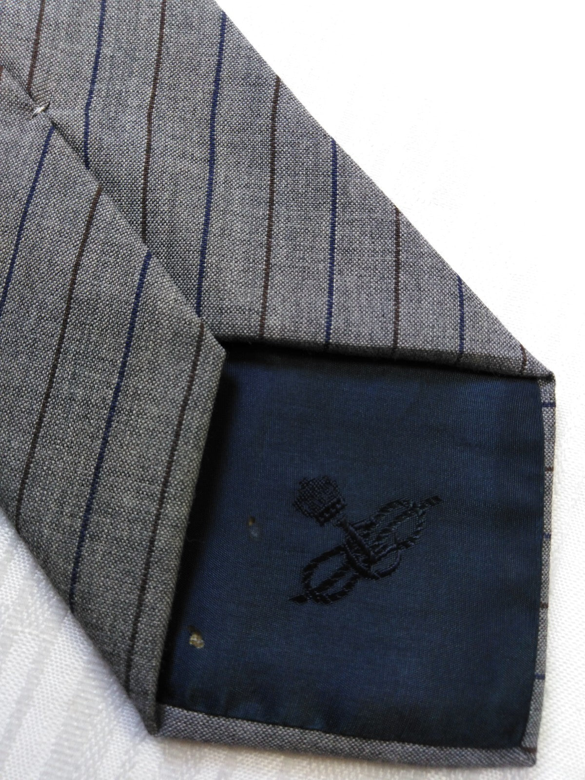 LES COPAINS 100% LANA WOOL TIE CRAVATTA NECKTIE MADE IN ITALY VINTAGE CLASSIC